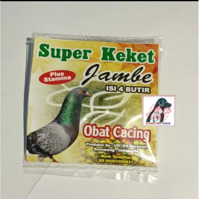 JAMU SUPER KEKET OBAT CACING MEDIWORM JAMBE PIL OBAT CACING WOTMOUT