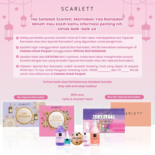 SCARLETT Whitening Body Scrub Lulur Romansa Coffee Pomegrante - Coffe Pomegrante Romansa Skrub Badan