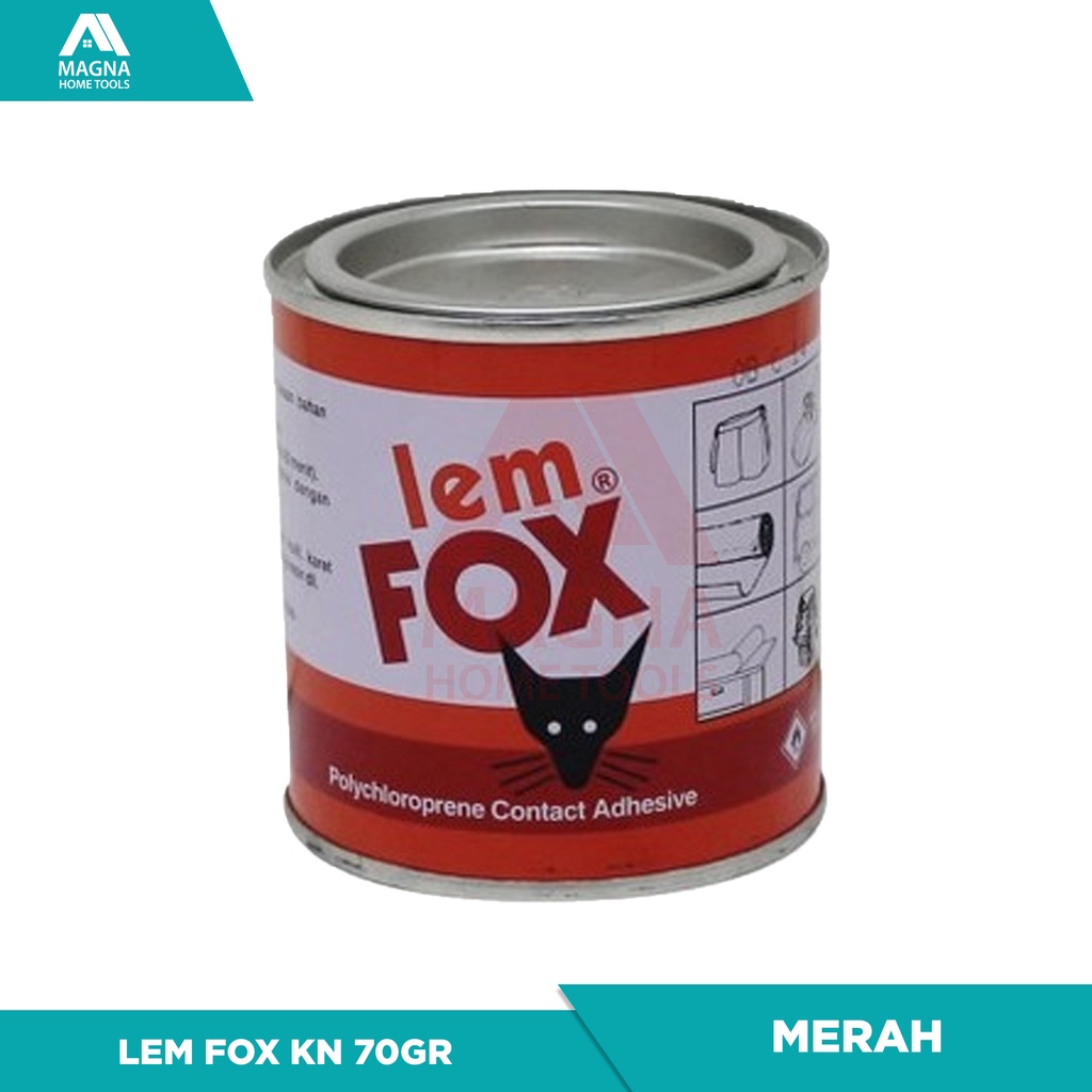 

LEM PEREKAT FOX KALENG KUNING KECIL 70 GRAM