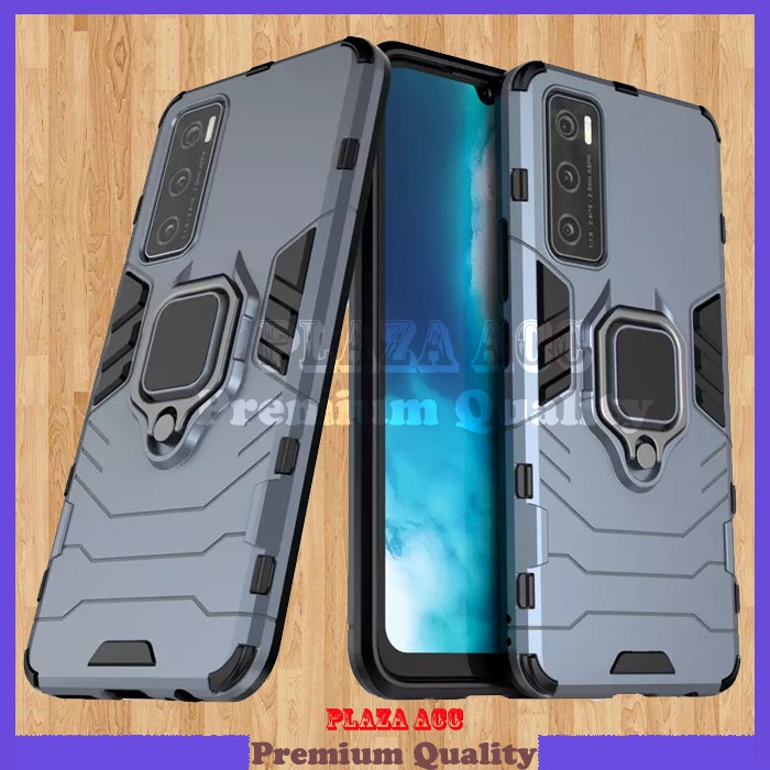 Premium Case Vivo V20 SE - Casing Vivo V20 SE Case Armor Ring Cover