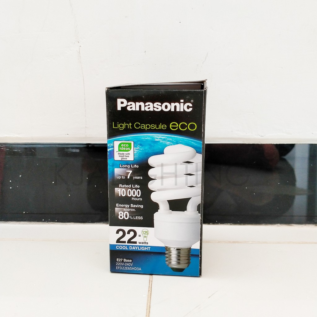 Lampu Panasonic Spiral ECO 22 watt