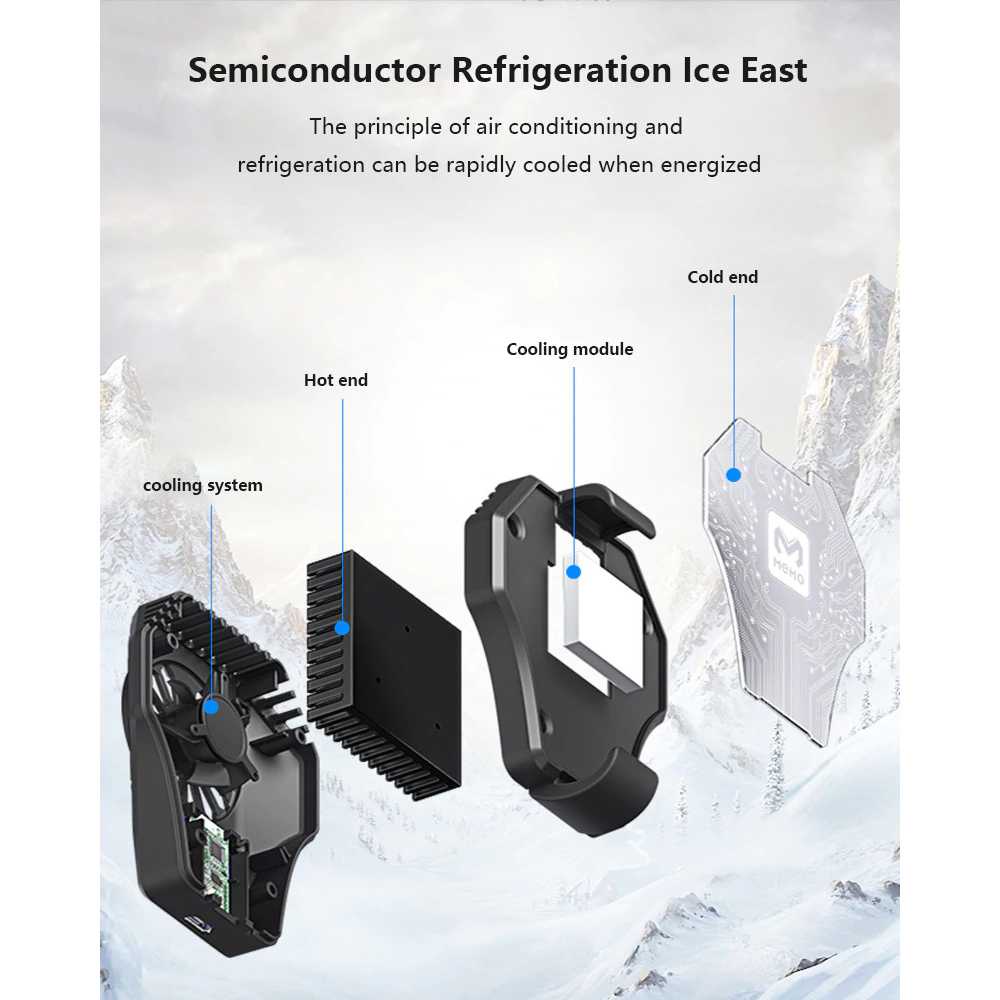 Smartphone Cooling Fan Kipas Pendingin Radiator Heat Sink / Pendingin Hp Untuk Game Iphone Gaming Xiomi Iphone Oppo Redmi Android / Cooling Fan Pad Cooler Hp Usb Portable Samsung / Alat Pendingin Hp Main Game Termurah / Kipas Hp Gaming Usb Cooling Pad