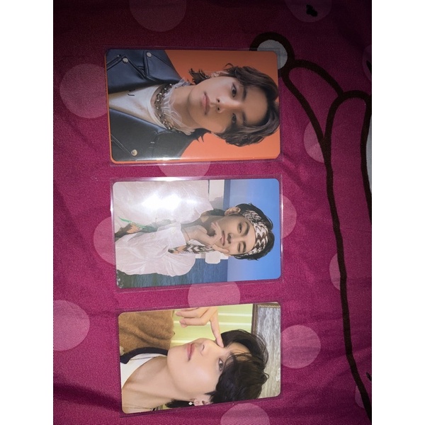 READY STOCK PC TAEHYUNG BUTTER CREAM BUTTER PEACHES BE ESSENTIAL OFFICIAL PHOTOCARD