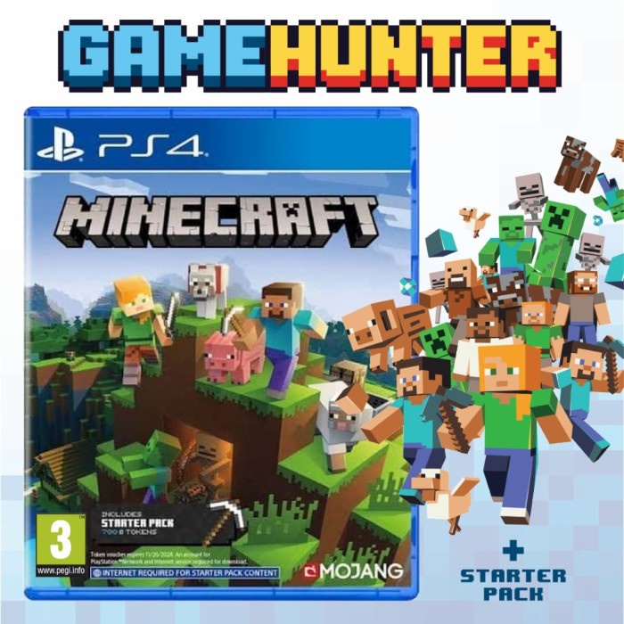 PS4 Minecraft English