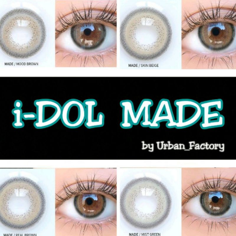 Softlens IDOL MADE 14.5 MM NORMAL by URBAN FACTORY / Softlen Soflen Warna