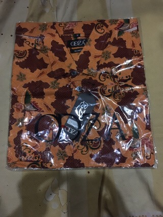 Odza Kemeja Batik Solo Pekalongan Slimfit Lengan Panjang Pria Modern Didimus