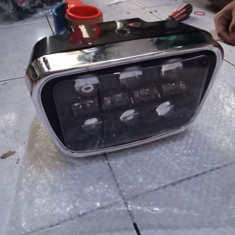 Headlamp Reflektor Assy Lampu Depan Yamaha RX King New RX king lama oval Diamaker