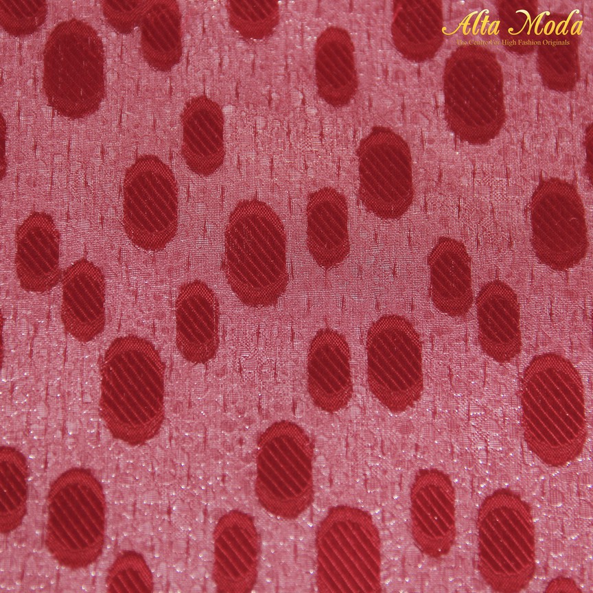 

Alta Moda Shiffon Uragiri Bulat Abstrak Warna Merah (1M)