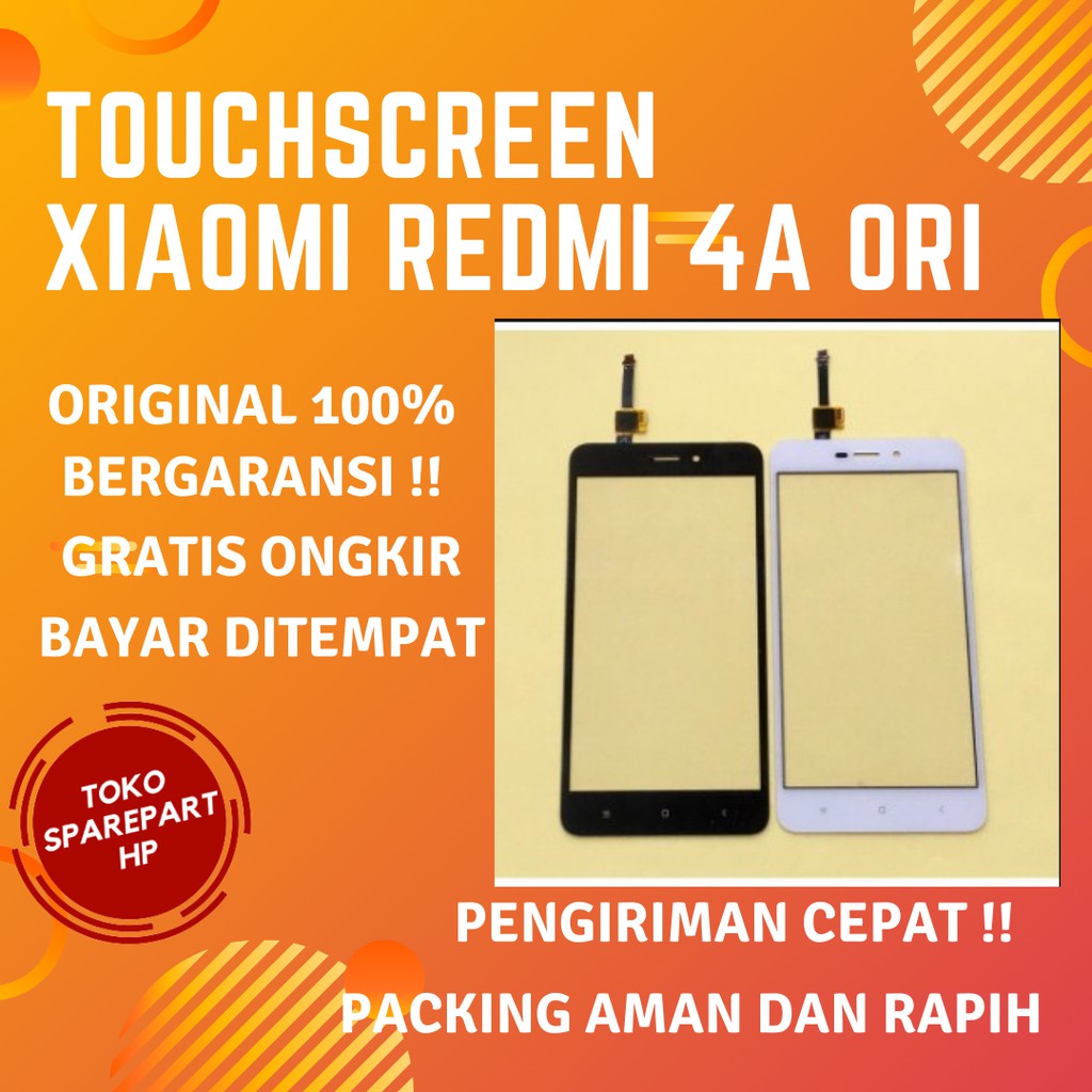 Touchscreen xiaomi 4A ori tc xiaomi redmi 4a layar sentuh xiaomi 4a ts hp untuk tipe xiaomi redmi 4a