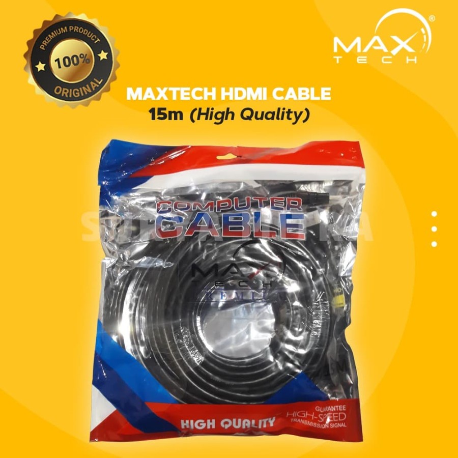 Kabel HDMI Maxtech 15m HQ