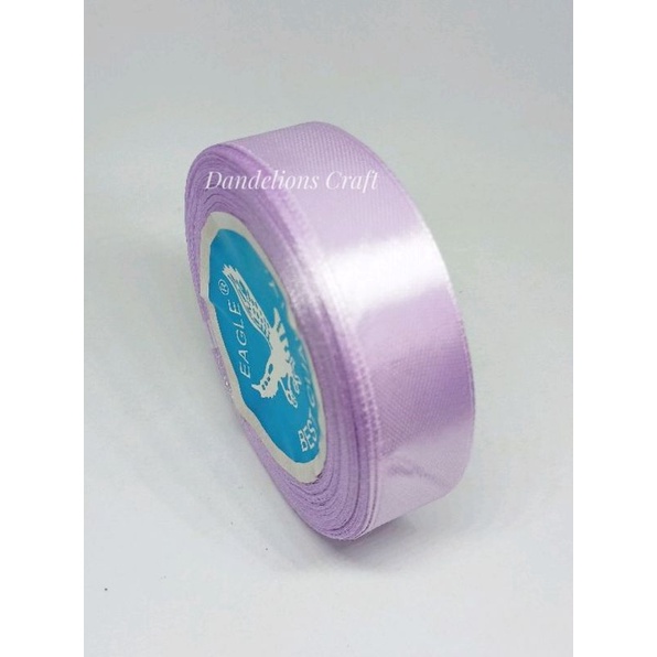 Pita Satin Saten 2,5cm UNGU MUDA per rol