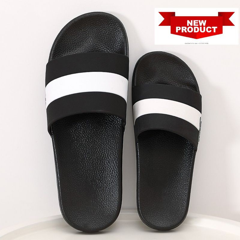 Ukuran 39-46 Sandal Pria Korea Fashion Ulzzang Sandalhitam Roma Musim Panas Kasual Nyaman Sandalpria