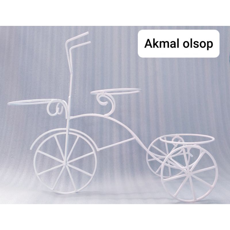 Rak Bunga Sepeda Minimalis