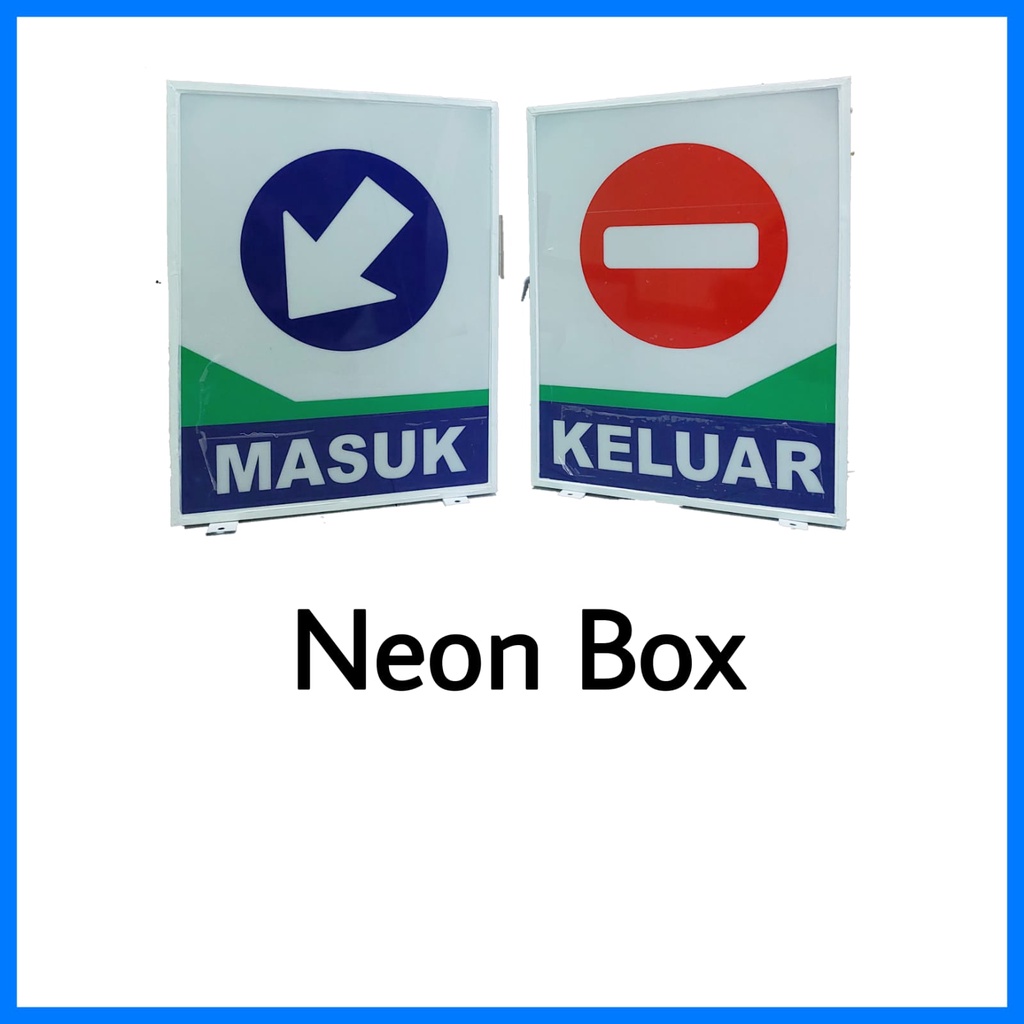NEON BOX/RAMBU RAMBU SPBU/PERTASHOP