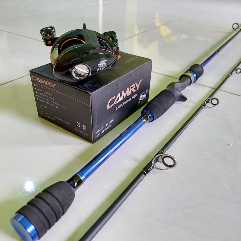 SEPASANG CASTING CAMRY KOINOBORI/PANCING PAKET JORAN BC+ REEL BC MURAH IMPORT/JORAN BC KOINOBORI