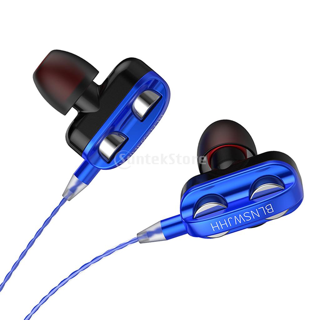 headset 4d bass double speaker stereo 3.5 mm wired headphone