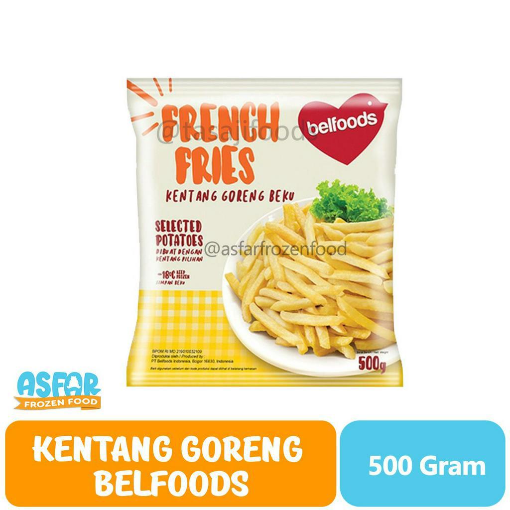 

Kentang Goreng 500 Gram - Belfoods / kentang goreng rasa