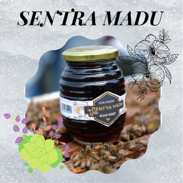 

SENTRA MADU Black Honey 330 ml Madu Asli Black Honey Madu Black Honey 330ml Dari Sentra Madu Asli