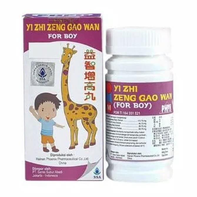 Grow Up Pills For Boys ( Yi Zhi Zeng Gao Wan ) - Obat Peninggi Badan