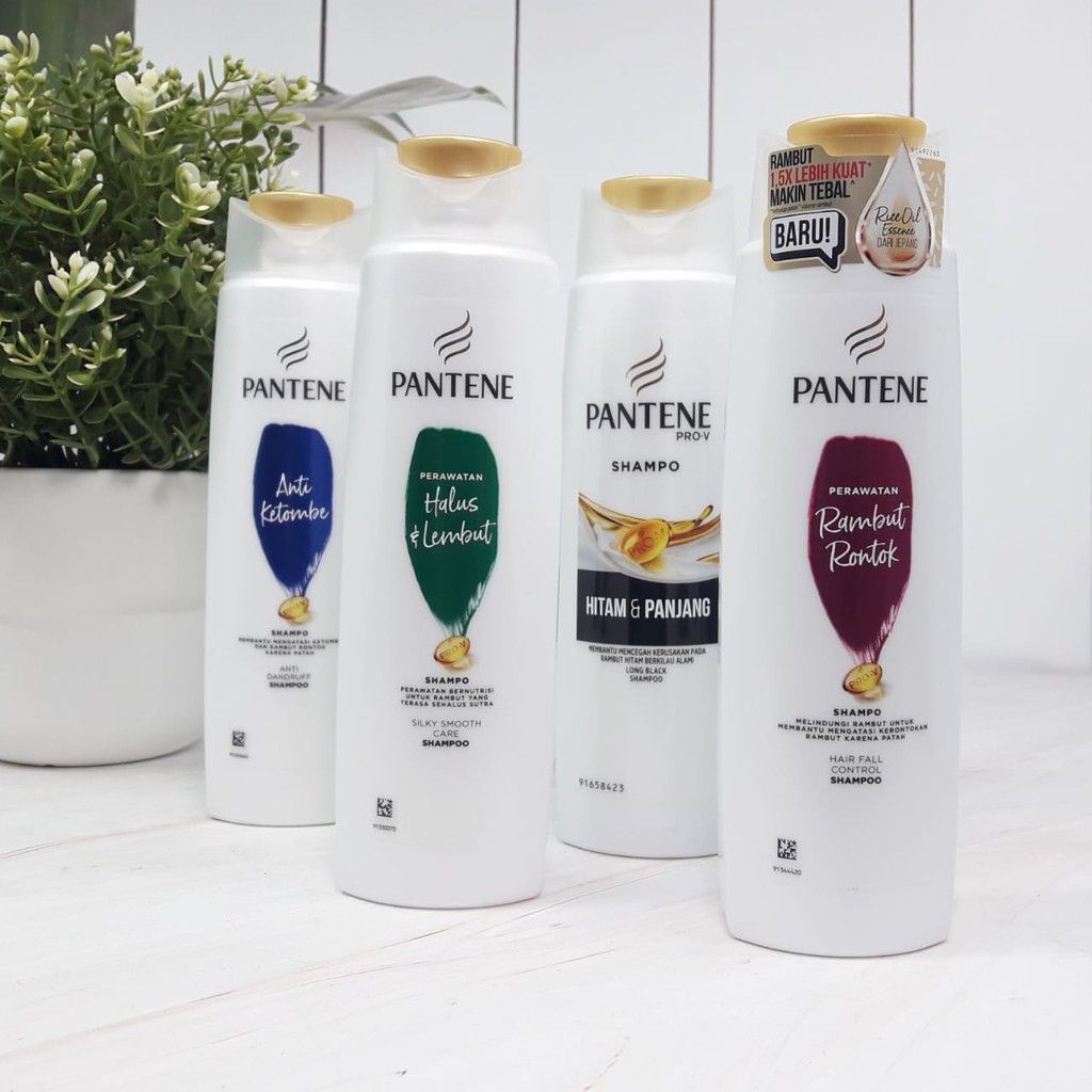 Pantene Shampoo Anti Ketombe/Rontok/Rusak/Halus &amp; Lembut 130/135 ml