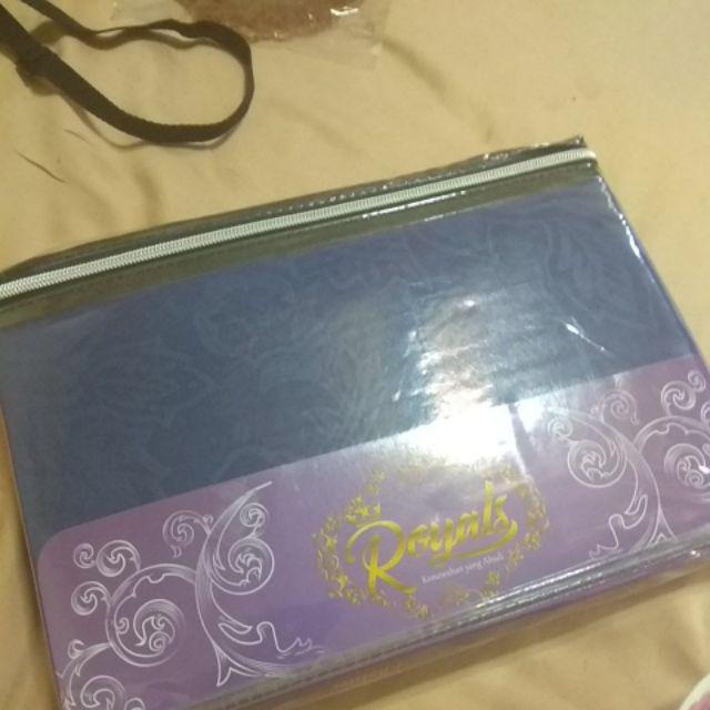 Sprei Royals Polos Jaquard Embos Single 120x200 T30cm / Kasur No.3