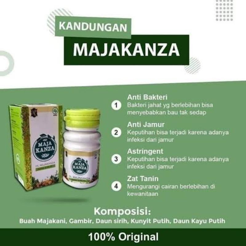 KANZA MAJAKANZA Aceh | Manjakani Kanza BPOM ( Kemasan Baru )