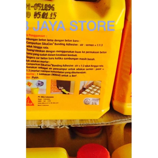 LEM BETON / BONDING AGENT / SIKA BONDING ADHESIVE 900 ML