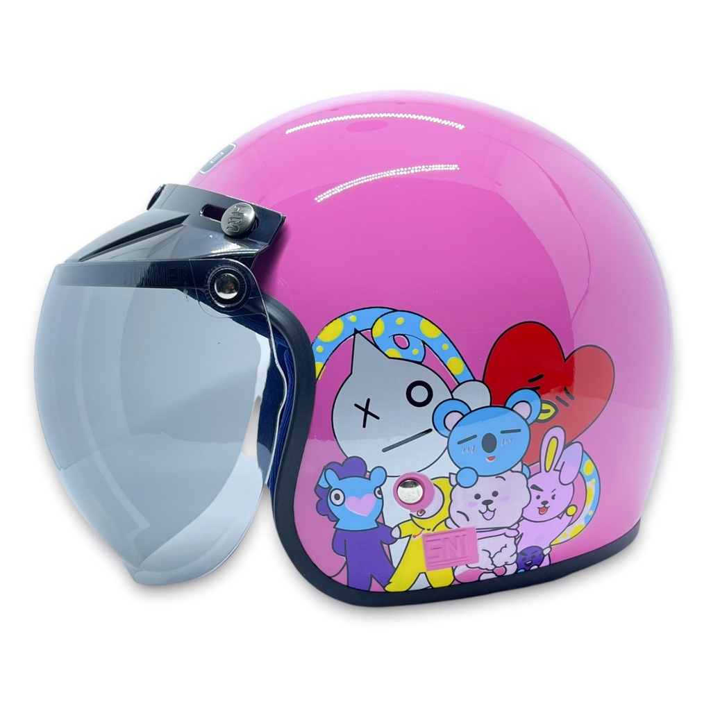 Helm Anak Semi Retro - BT21