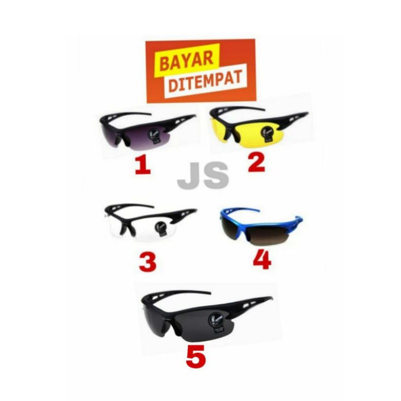 Kacamata Sepeda Kacamata Motor Kacamata Gowes Kacamata Olahraga