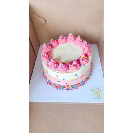 

Pinkish Cake Rainbow