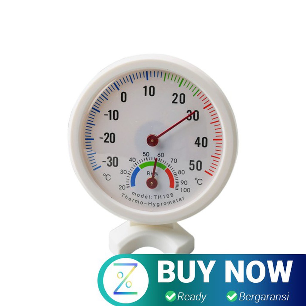 Inpelanyu Analog Thermometer Hygrometer Temperature Humidity Monitor -