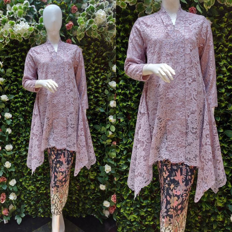 DISKON  SET KEBAYA KARTINI / KEBAYA FLOY PANJANG BUSUI MODERN / KEBAYA MUSLIMAH