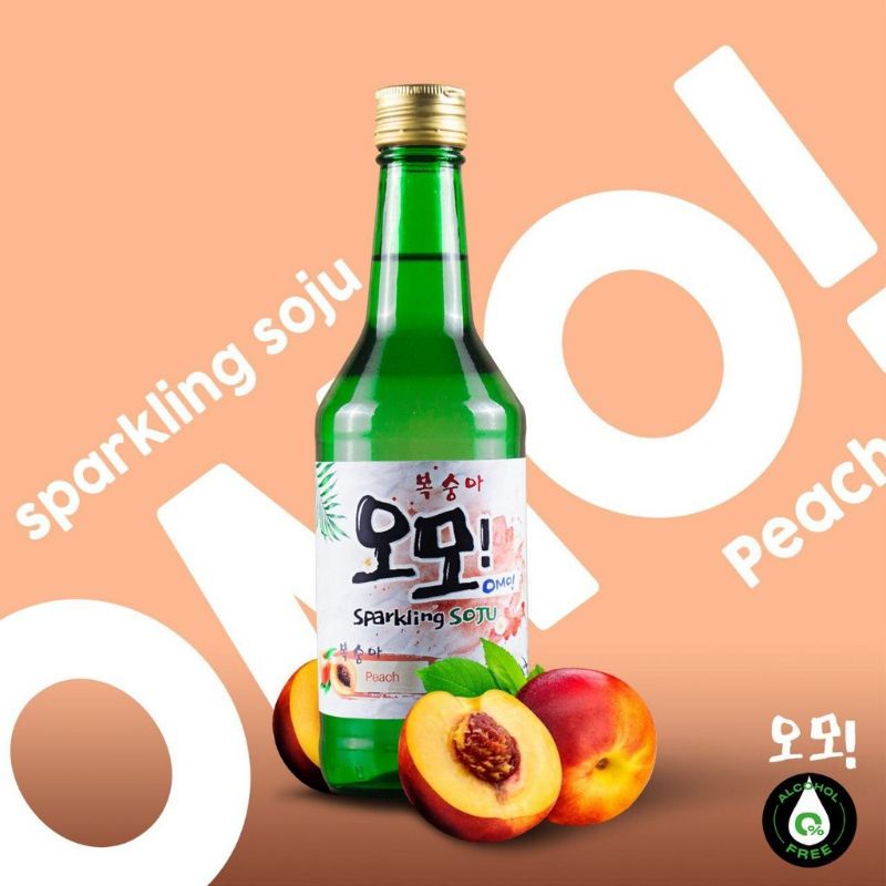 

Soju Halal OMO! Sparkling Soju Non Alkohol Alkohol Free