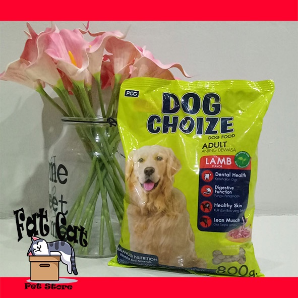 Makanan anjing kering Dog Choize 800 gr