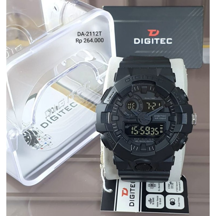 JAM TANGAN PRIA DIGITEC DG 2112 original tahan air