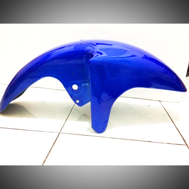 Slebor depan ninja RR imi warna biru