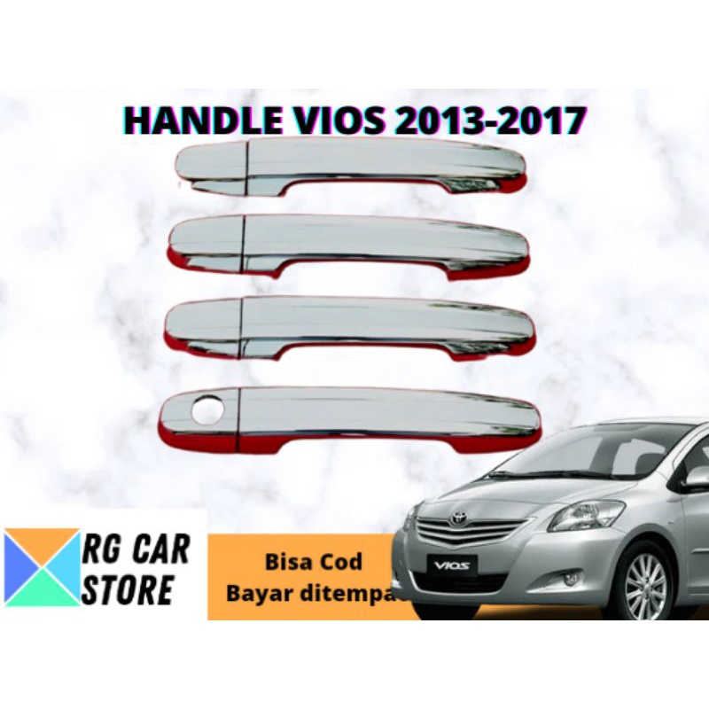 COVER HANDLE VIOS 2013-2017 CHROME DIJAMIN PNP