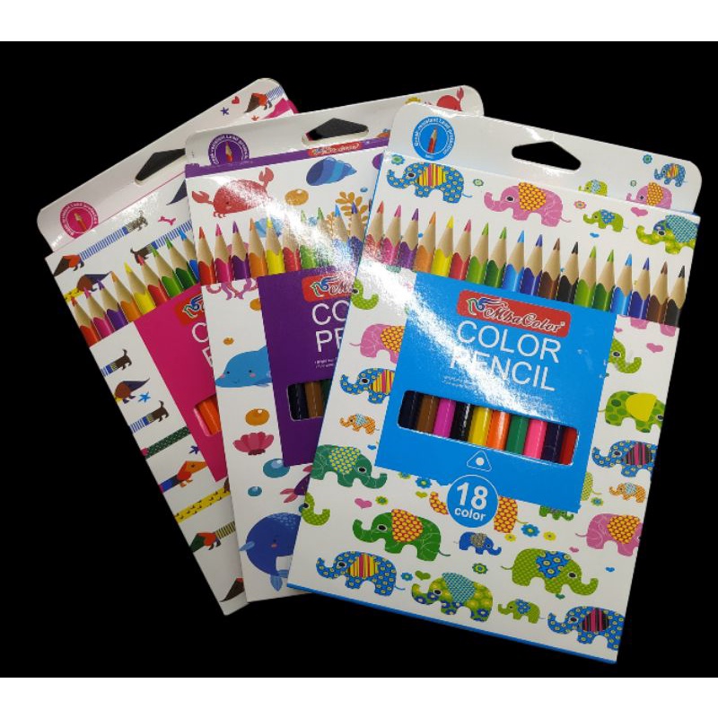 Pensil warna (18 warna) ML794