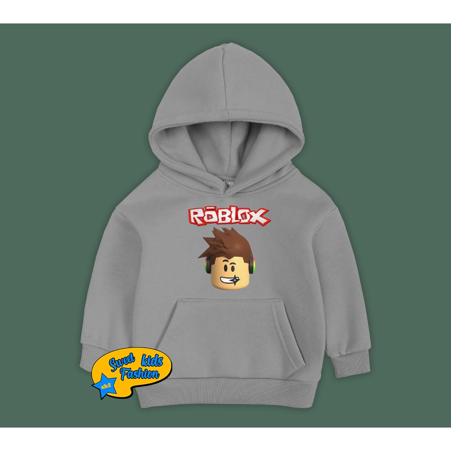 Jaket Hoodie Anak Roblox Head Hoodie Anak Roblox Lego Head