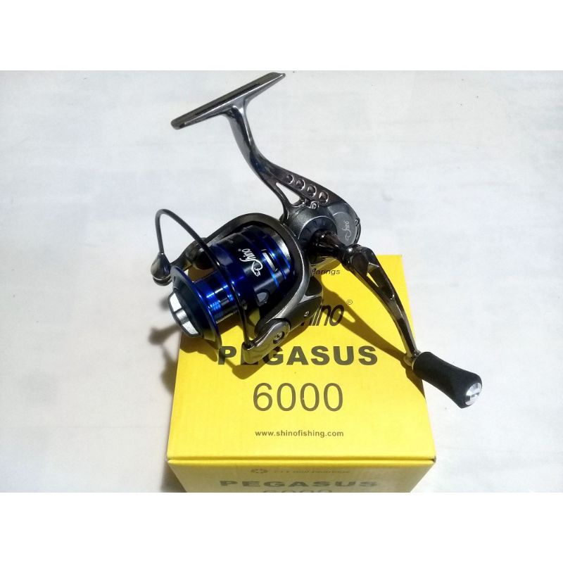 REEL SPINNING SHINO PEGASUS ALUMINIUM/METAL BODY 5000 6000