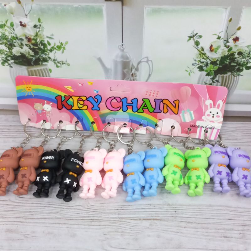 Gantungan Kunci Karakter Lucu Isi 12Pcs Gantungan Tas Gantungan Terbaru Boneka Motif