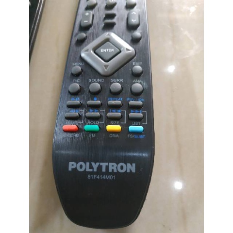 Remote  MULTITV Polytron LCD LED 81F579 Original Pabrik