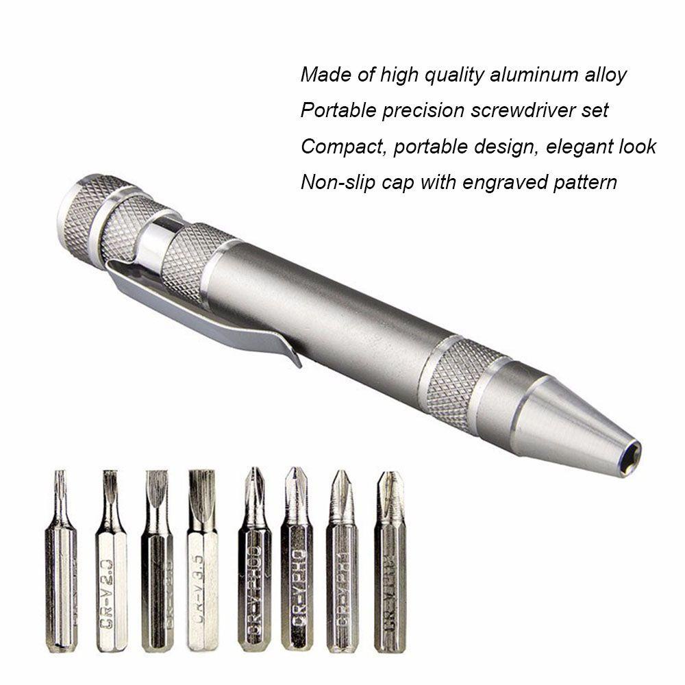 Populer Obeng Baru Multi-Alat Obeng Set Pen Style Screw Driver