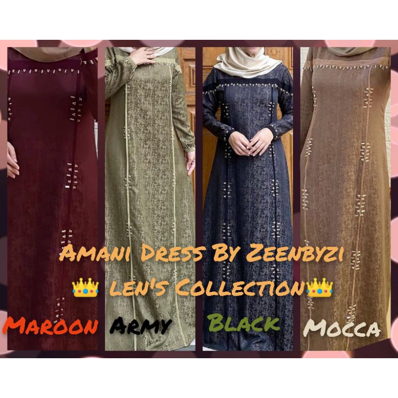 Amani Dress Zeenbyzi Original (Busui)