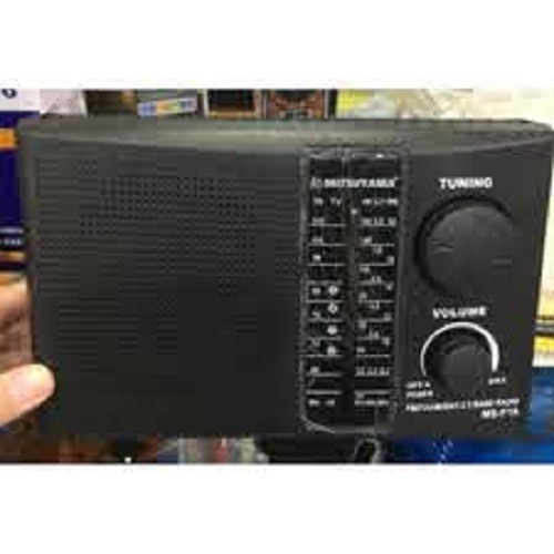 Radio MITSUYAMA MS-F18 Portable Radio AM FM SW Radio AC DC / RADIO SPEAKER PORTABLE AM FM SW