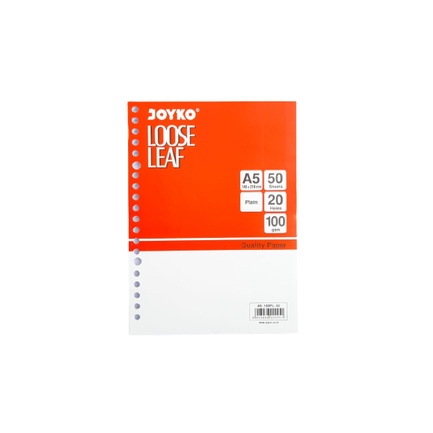 

LOOSE LEAF JOYKO A5 ISI 50 LEMBAR - POLOS