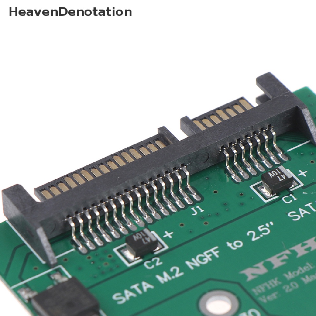 [HeavenDenotation] M.2 NGFF ssd solid state hard disk to half high 2.5 inch sata3 adapter card