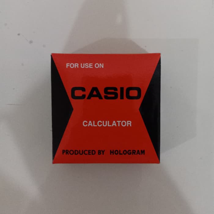 

Pita Kalkulator Casio Hologram