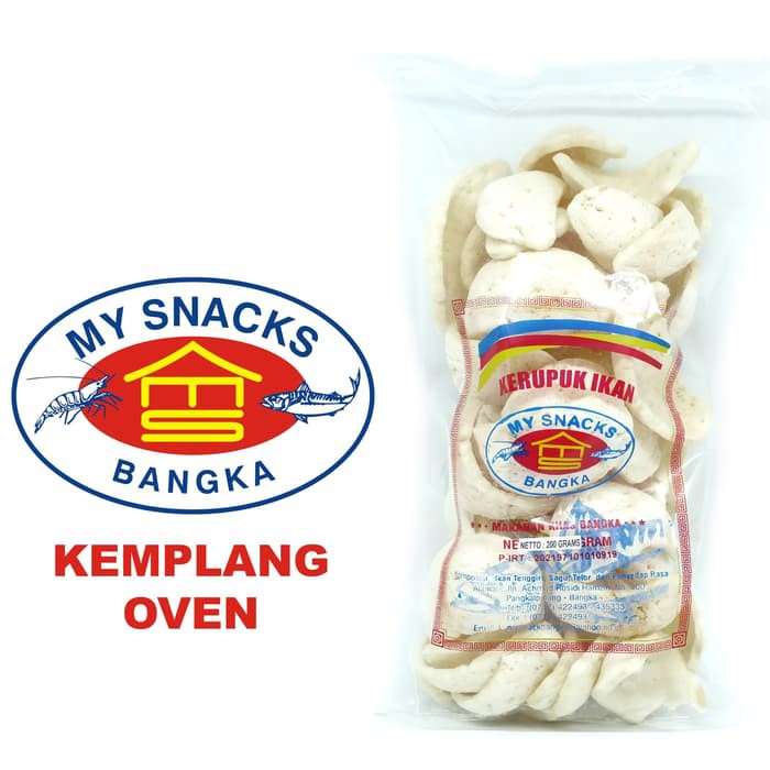 

Kemplang Oven Ikan Bangka 200 Gram My Snacks Bangka