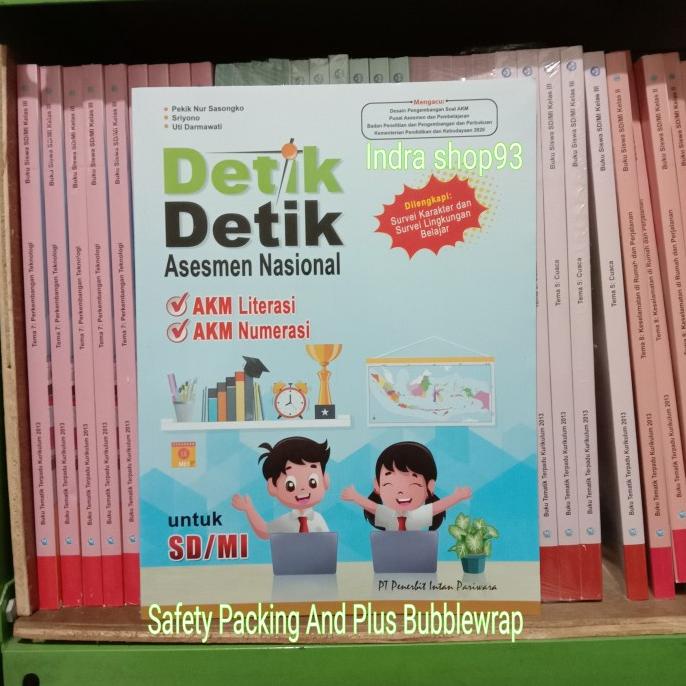 

Terbaru Buku Soal Detik Detik Asesmen Nasional AKM Untuk SD/Mi Star Seller Termurah